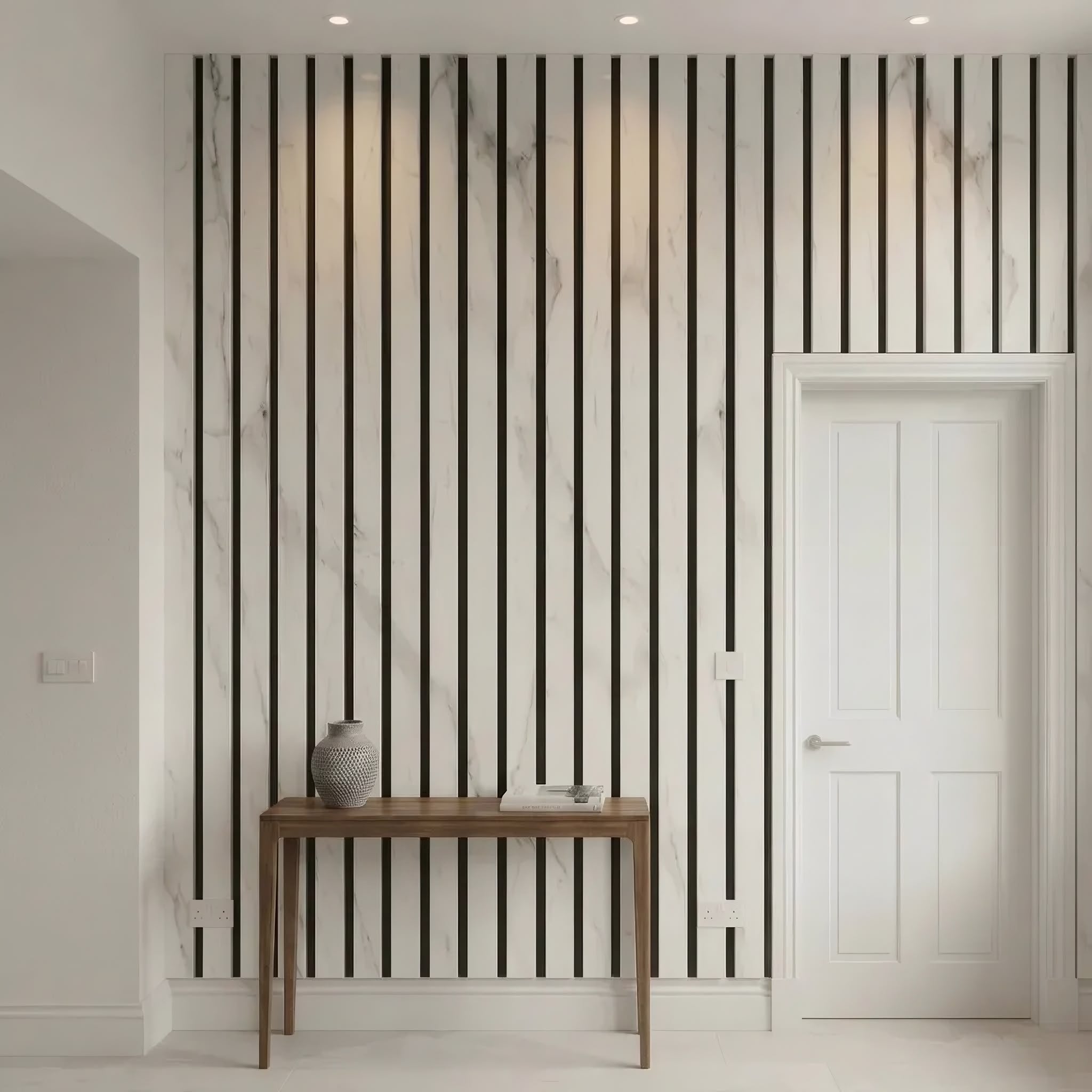 Premium Thick Slat Large Wall Panel 280cm x 60cm (Multiple Colours) - 35mm thickness