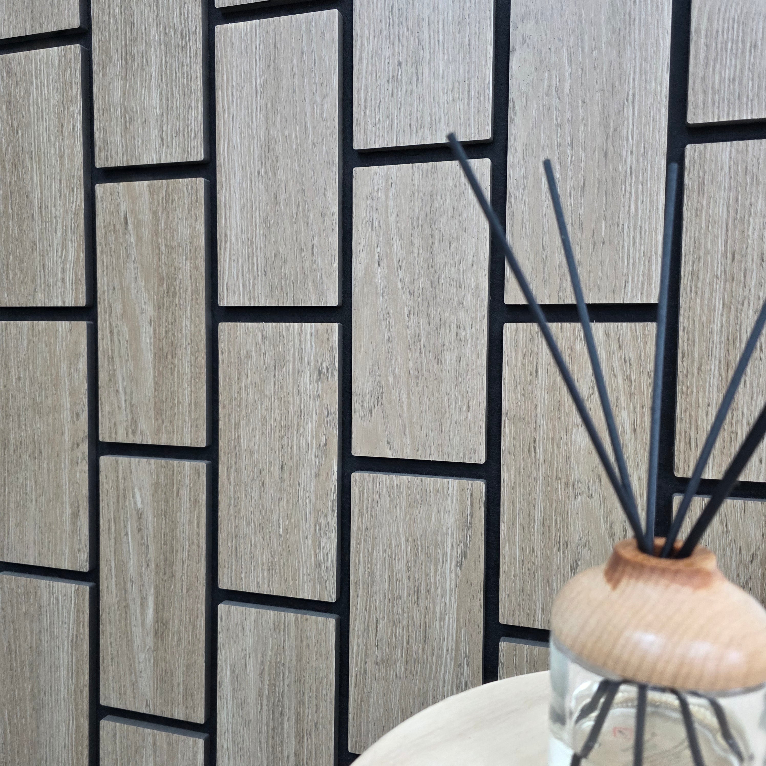 Acoustic Brick Effect Wall Panel 240cm x 60cm (Multiple Colours)