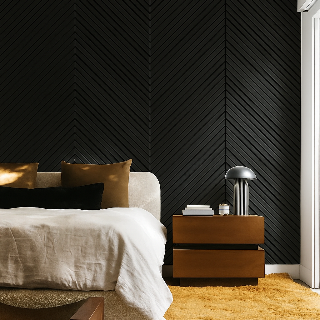 Premium Herringbone Wall Panel 240cm x 60cm ( Multiple Colours)