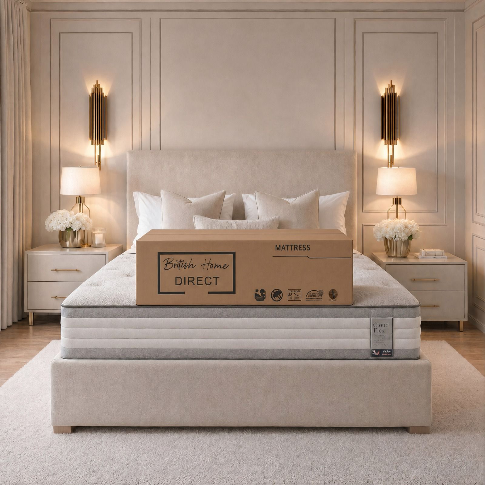 Cloud-Flex1000 Premium Mattress (Multiple Sizes)