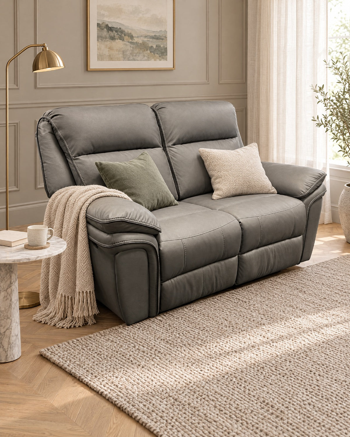 Kensington Luxury Recliner Sofas – 3, 2 & 1 Seater | Multiple Colours