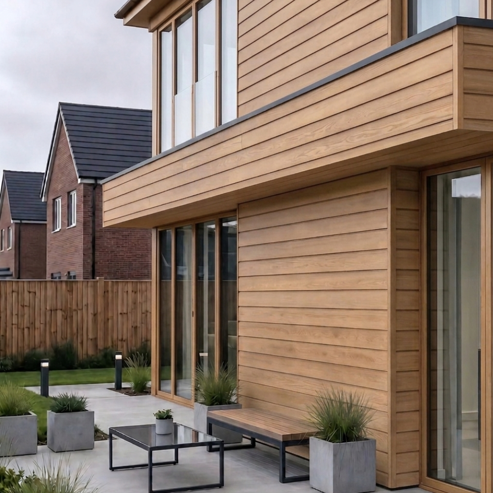 2.9M Flat Face Composite Cladding (Range of Colours)