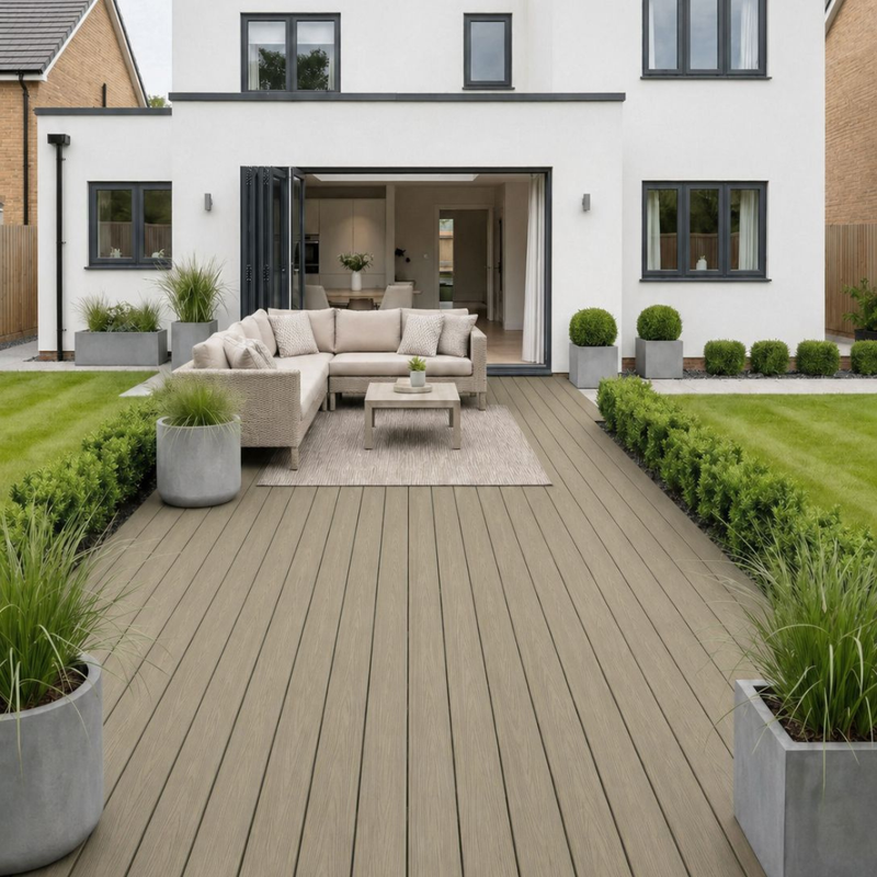2.9M Composite Decking (Range of Colours)