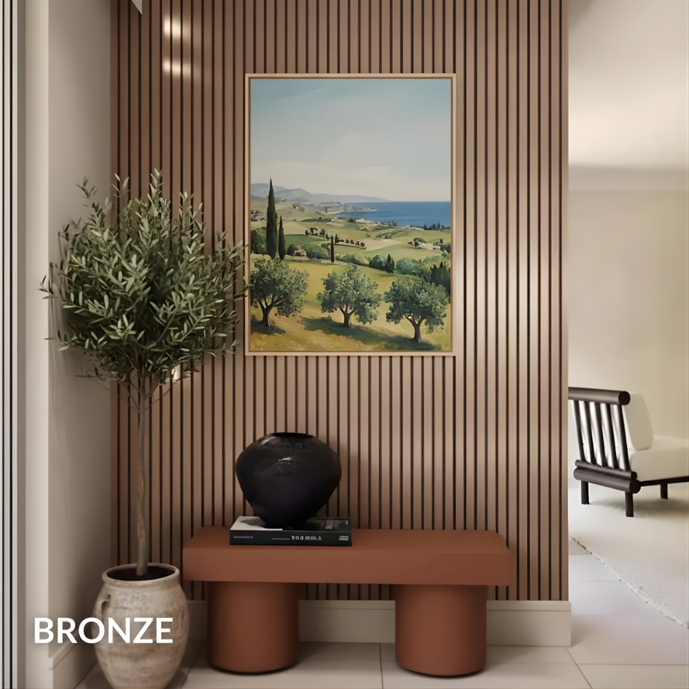 Premium Acoustic Wall Panels - Bronze