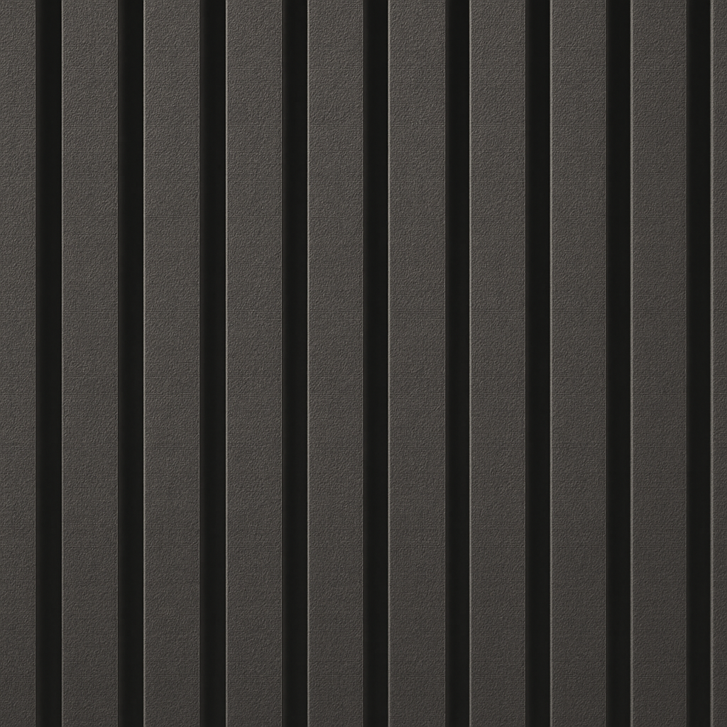 Premium Acoustic Wall Panels - Dark Grey