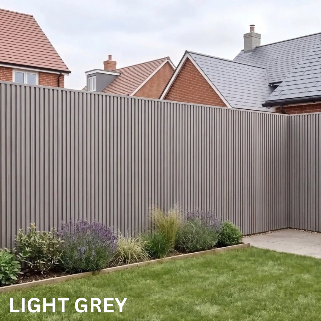 Exterior Seamless Outdoor Panels 2.4m × 2.4m (16 Panels Per Pack) Multiple Colours
