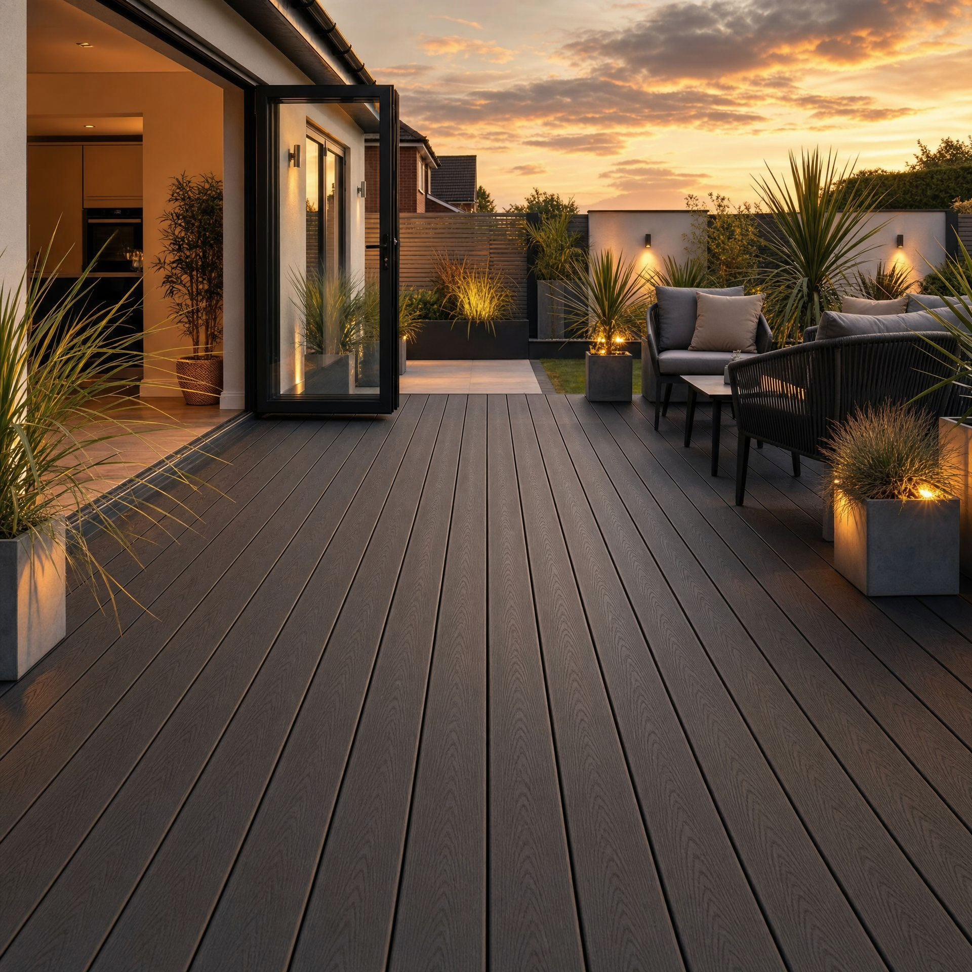 2.9M Composite Decking (Range of Colours)