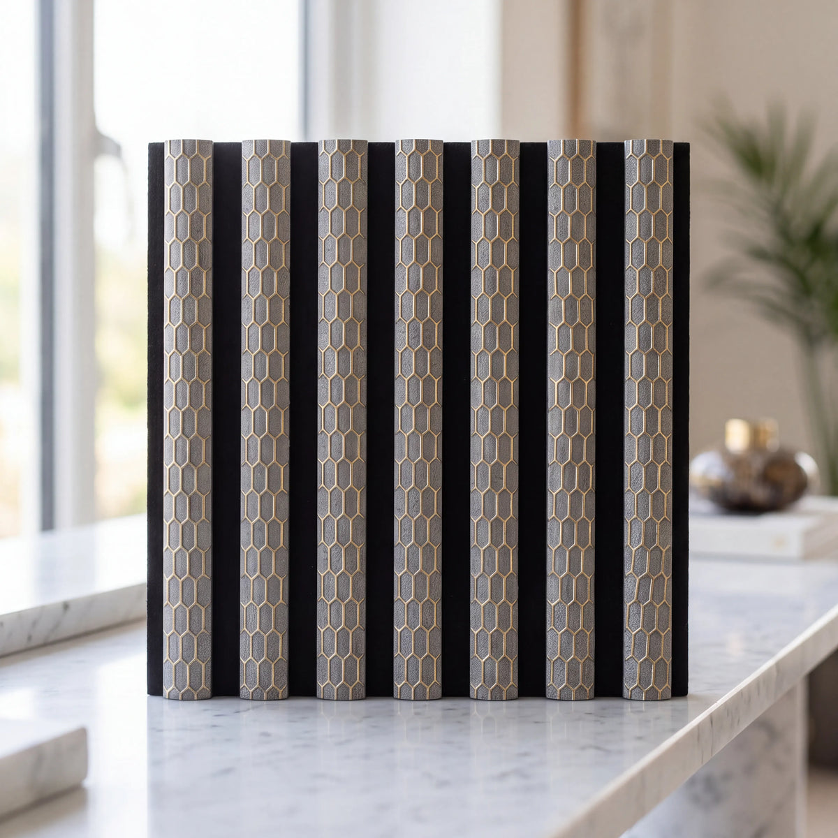 Premium Honeycomb Acoustic Wall Panels - 240cm x 60cm