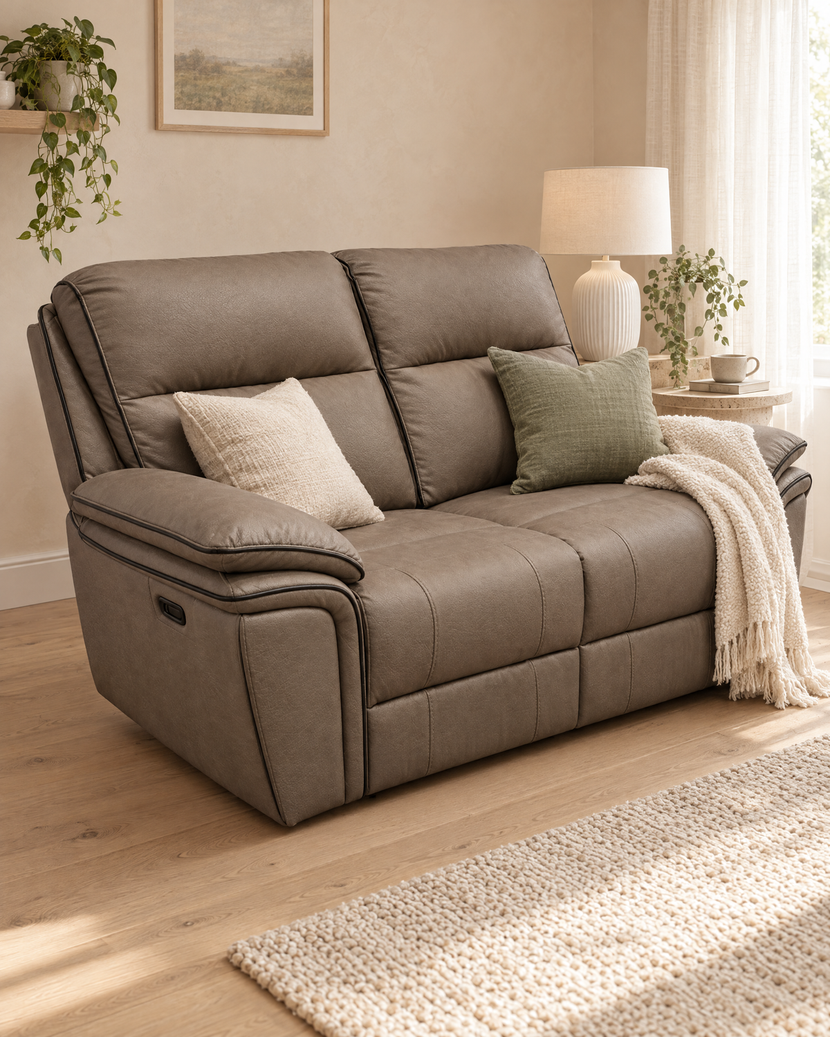 Kensington Luxury Recliner Sofas – 3, 2 & 1 Seater | Multiple Colours