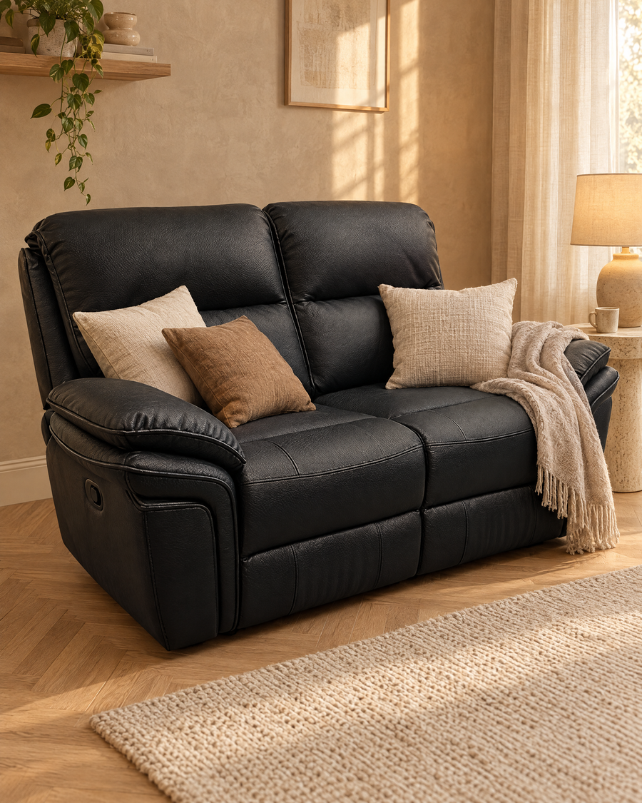 Kensington sofa styled in a luxury living room