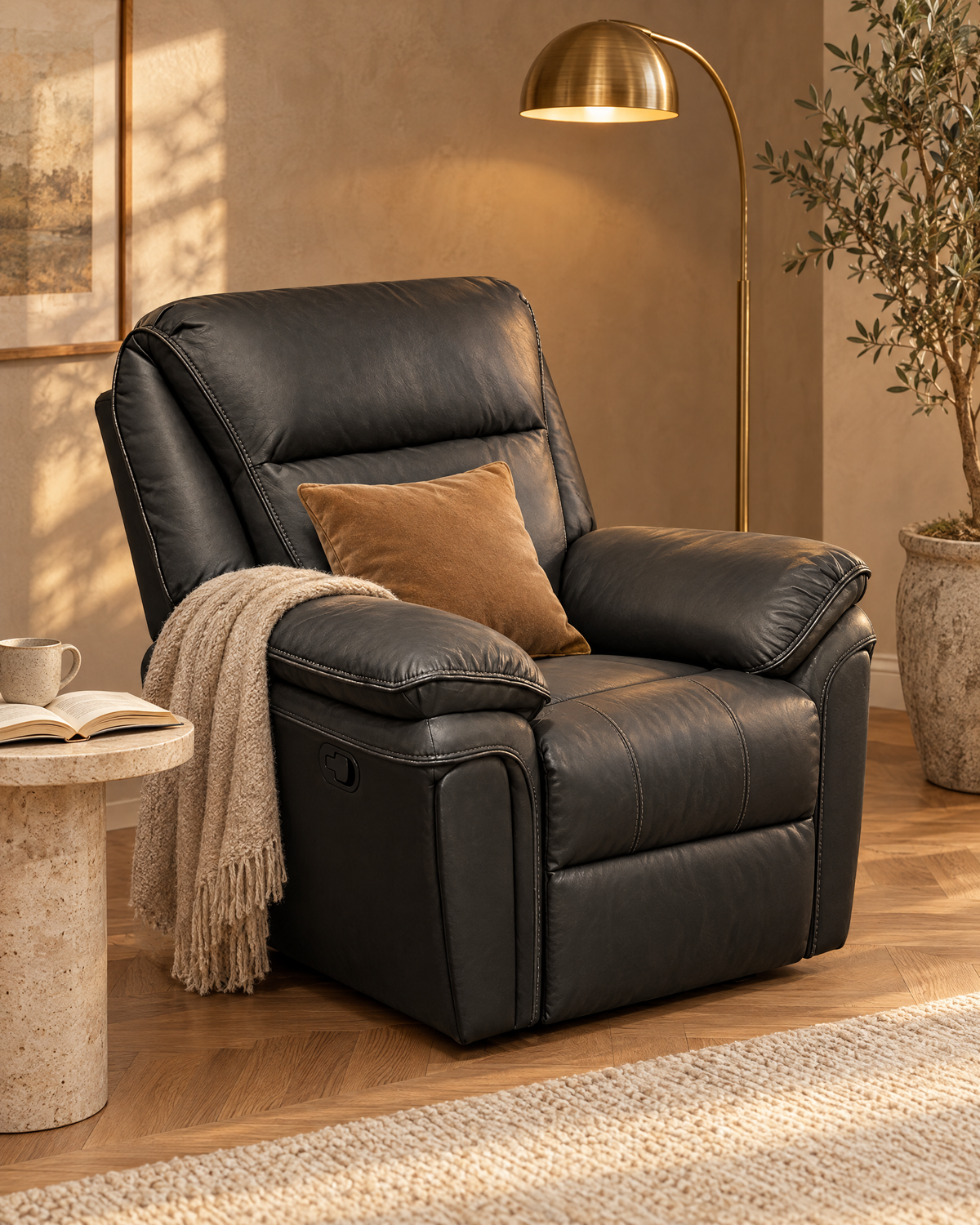 Kensington Luxury Recliner Sofas – 3, 2 & 1 Seater | Multiple Colours