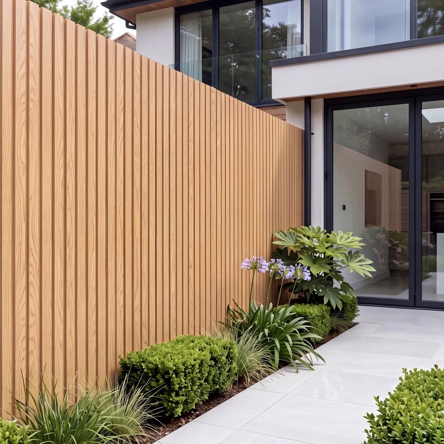 Outdoor Wood Grain Effect Panels - 290cm (Multiple Colours) 6 Panels Per Pack