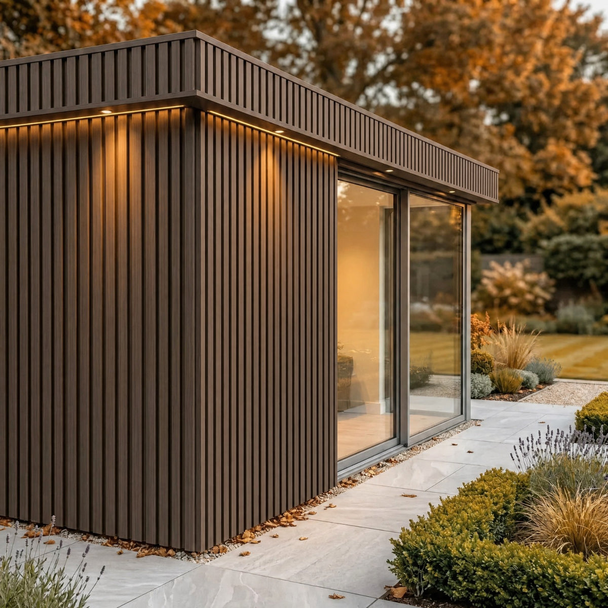 Composite Wall Cladding - 2.9m x 0.2m (Multiple Colours)