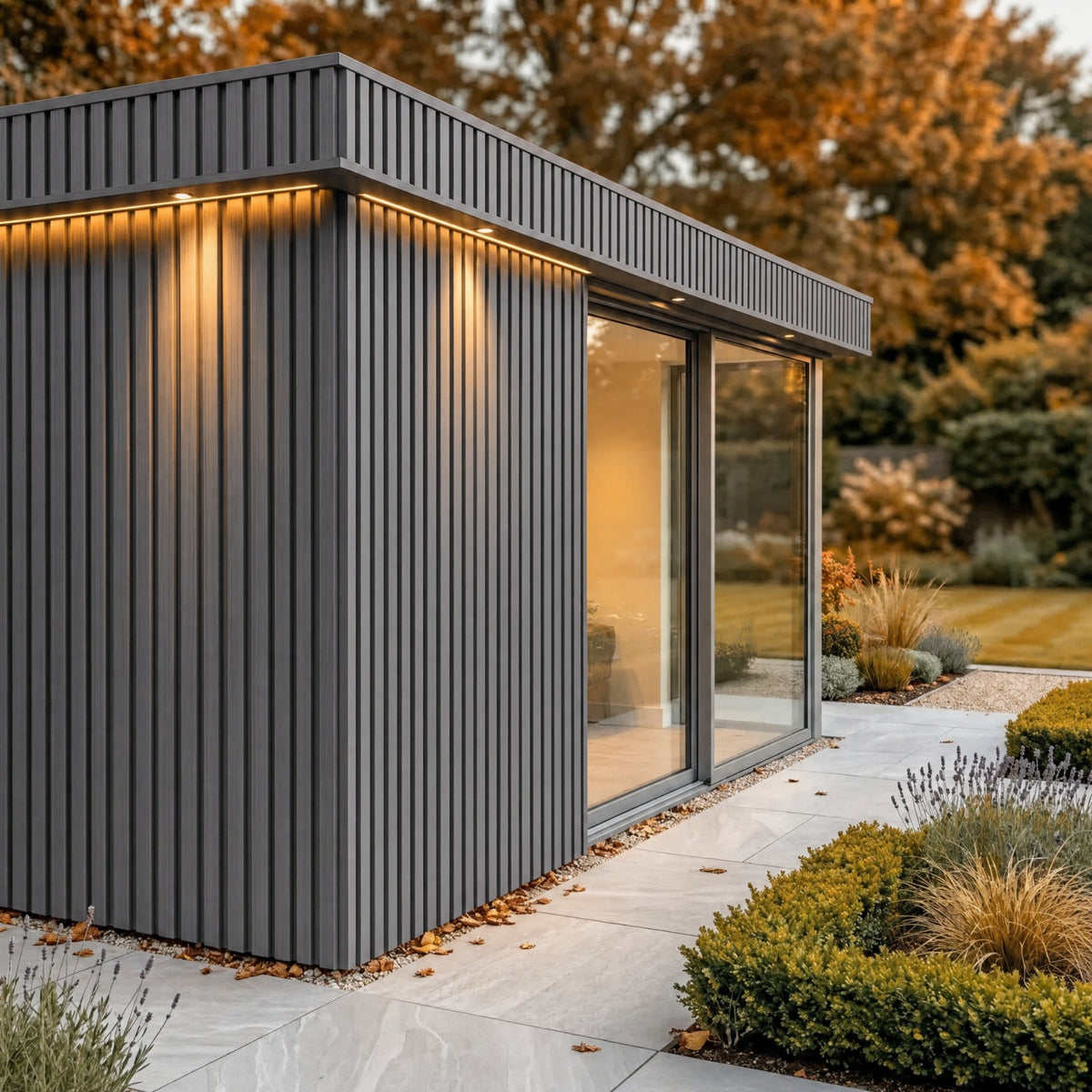 Composite Wall Cladding - 2.9m x 0.2m (Multiple Colours)