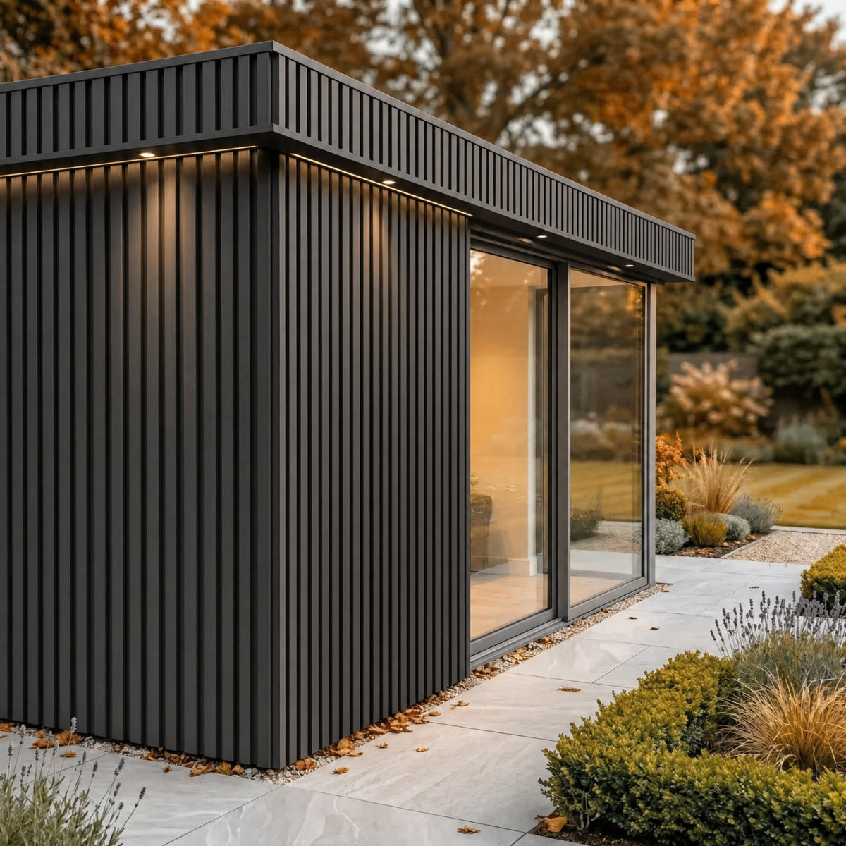 Composite Wall Cladding - 2.9m x 0.2m (Multiple Colours)