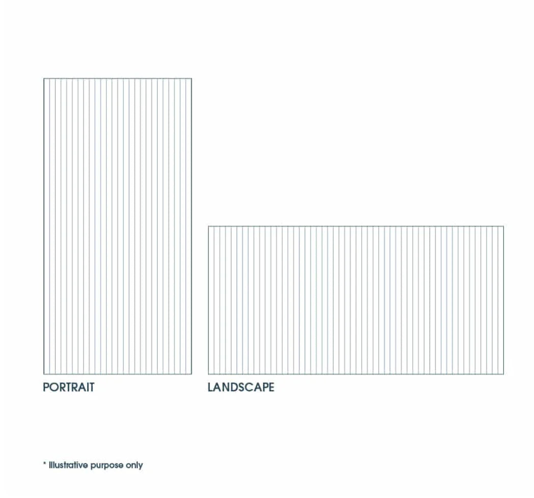 Paintable MDF Wall Panels 240cm x 60cm