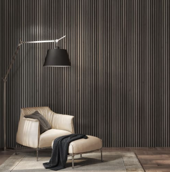 Pack Of x2 Large 3 Meter Acoustic Wall Panel Walnut