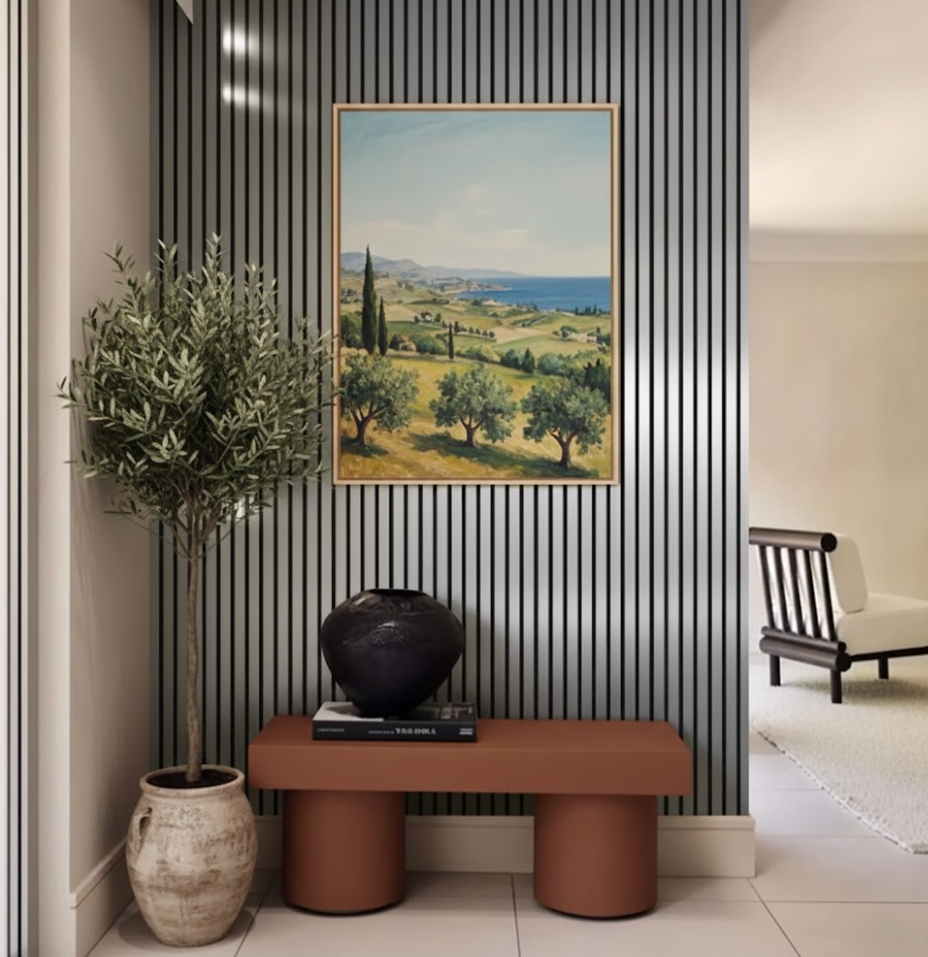 Premium Acoustic Wall Panels - Dark Silver