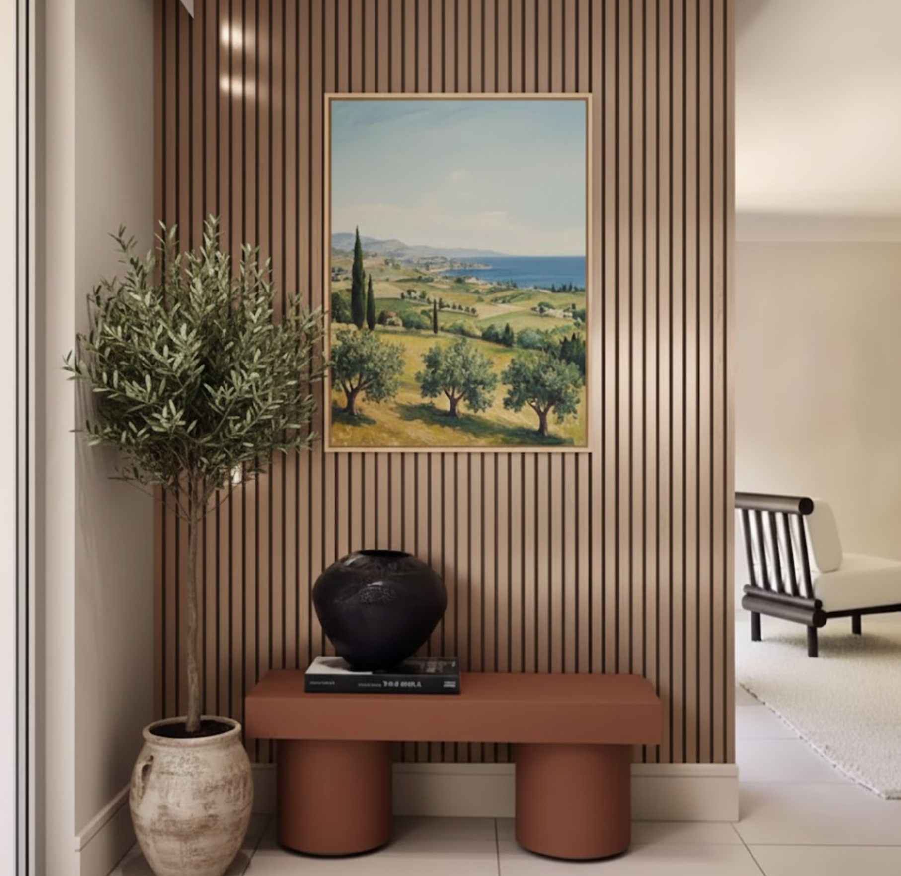 Premium Acoustic Wall Panels - Bronze