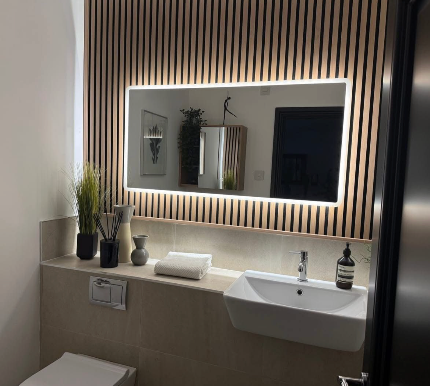 PVC Bathroom Wall Panels - Pack of 8 (Wide Range of Colours)