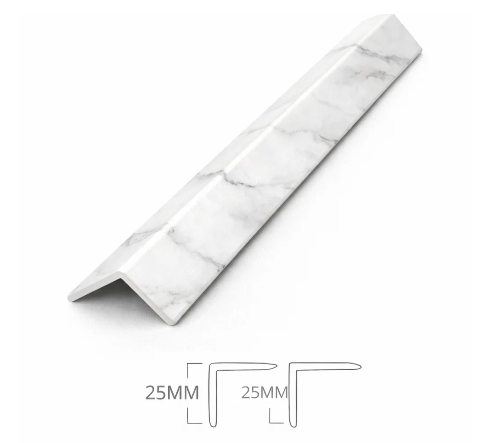 Acoustic Wall Panel End Trim (Multiple Colours)