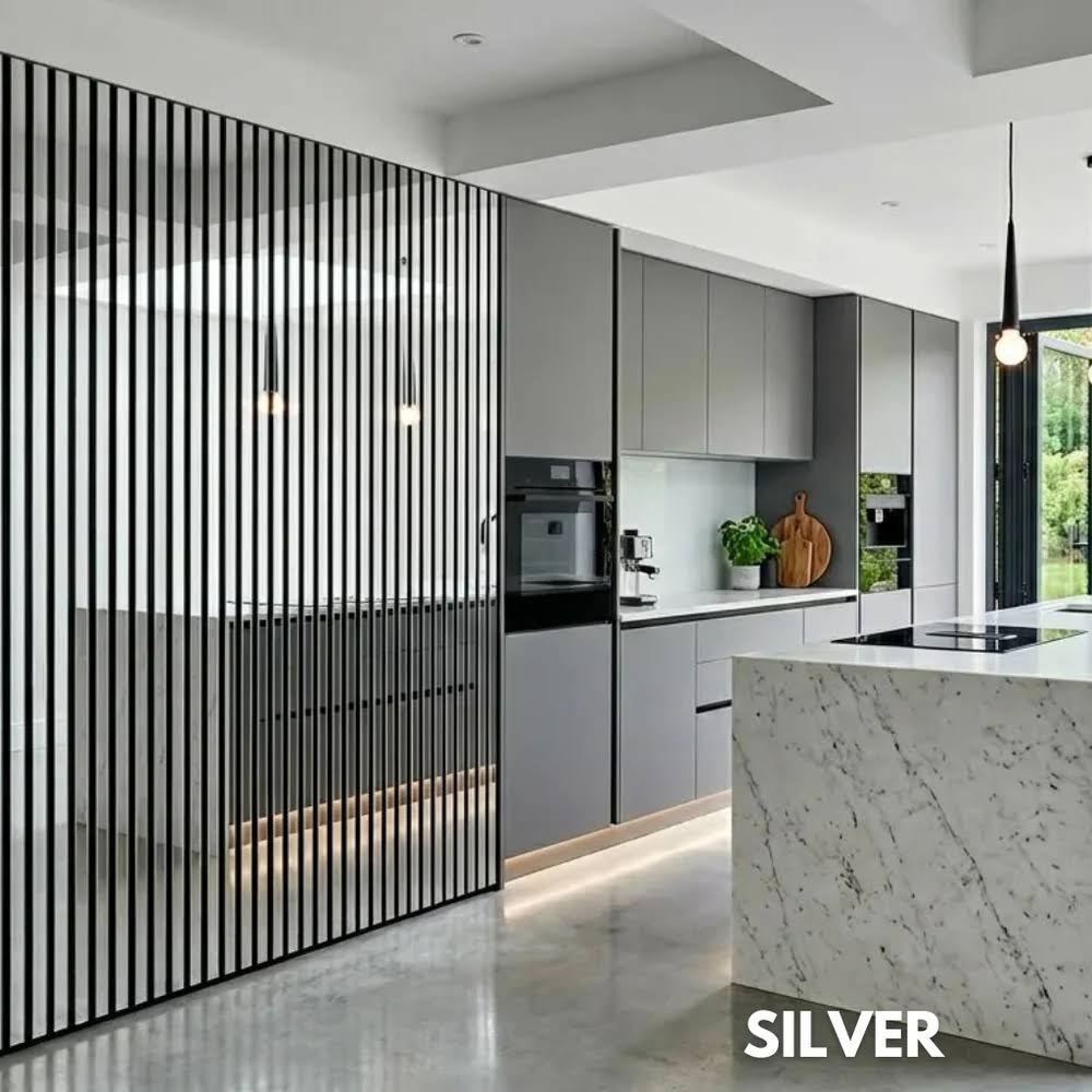 Premium Acoustic Slatted Wall Panel (Multiple Colours)