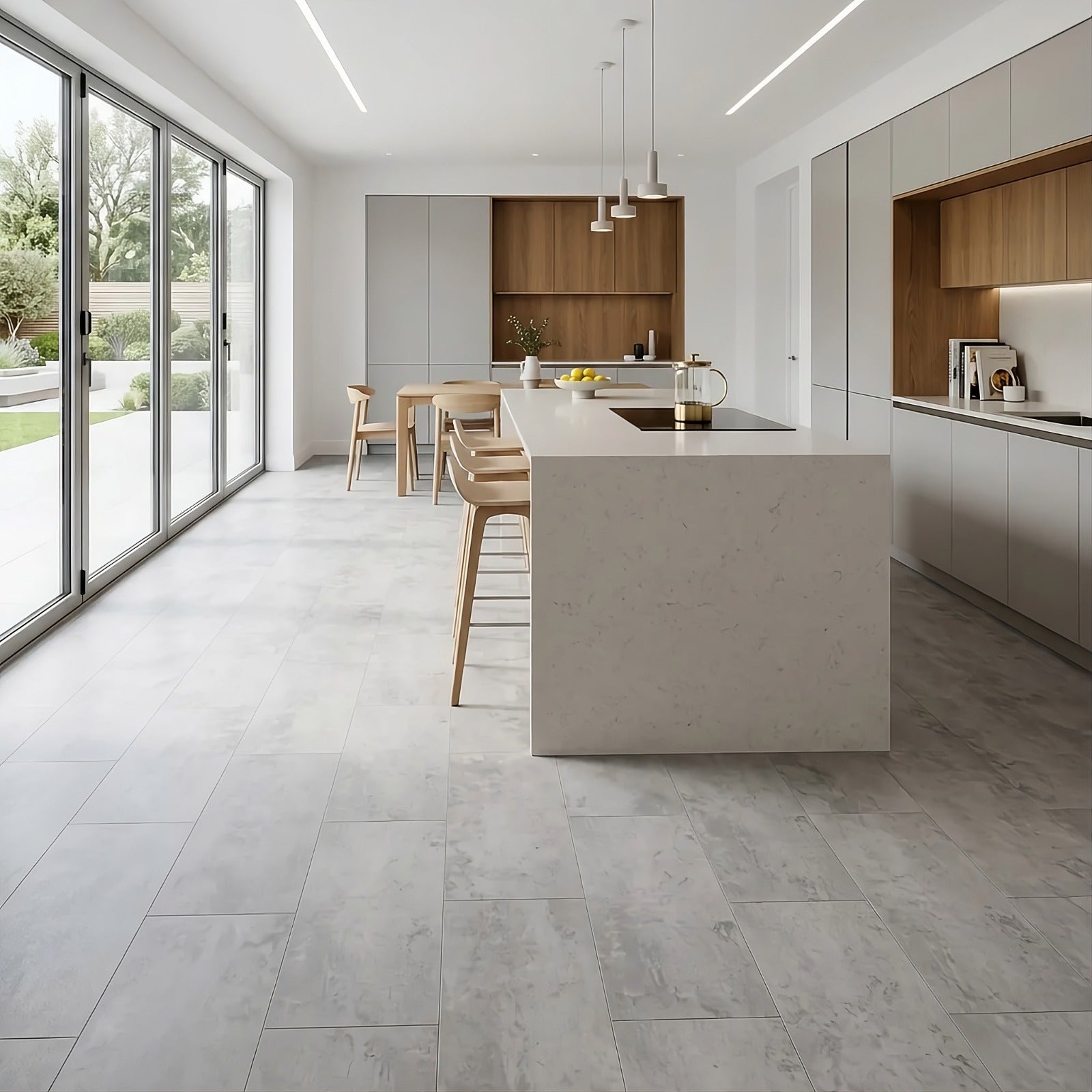 Premium Stone Effect LVT (Individual Tile) (Multiple Colours)