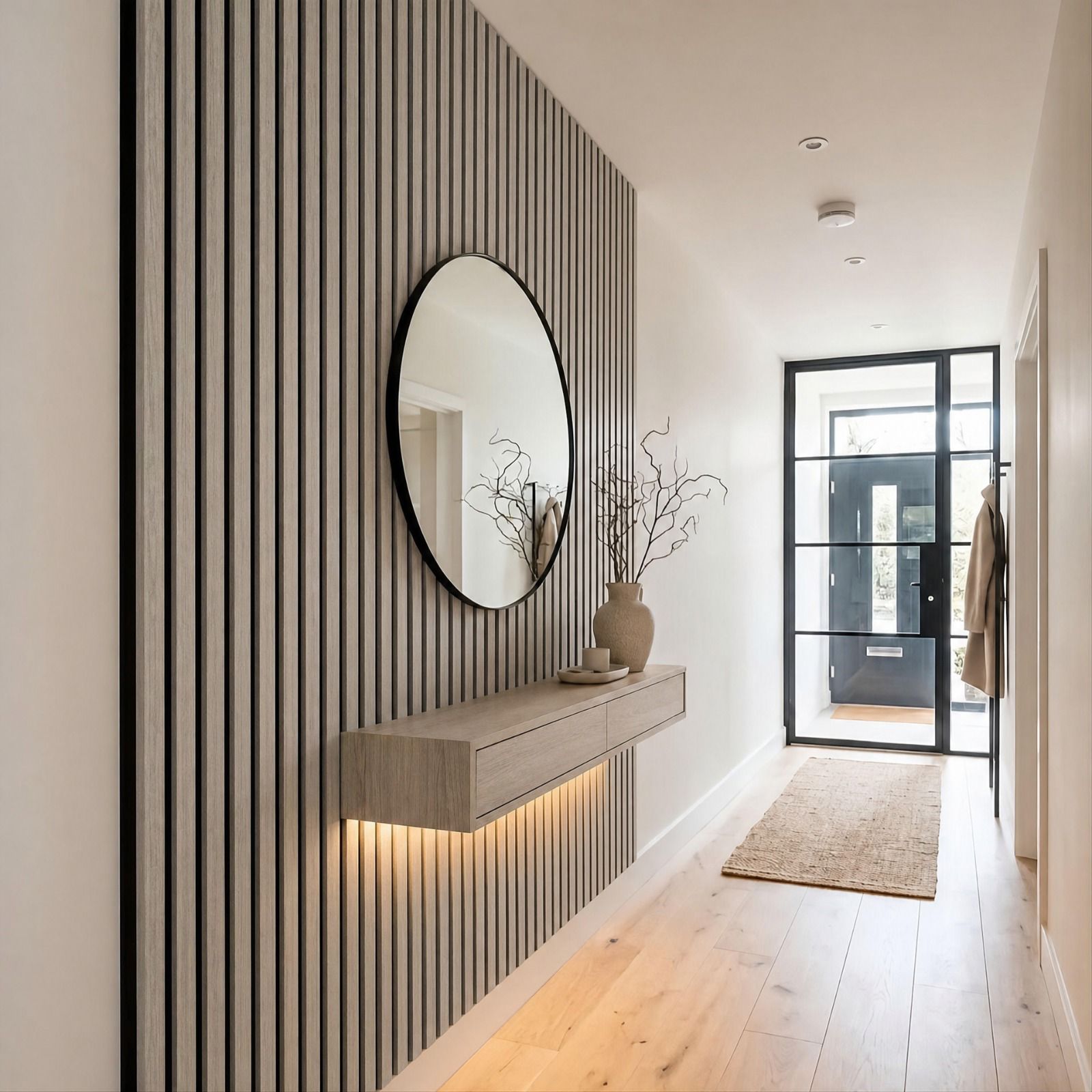 Premium 3-Sided Wall Panels - 240cm x 60cm (Multiple Colours)