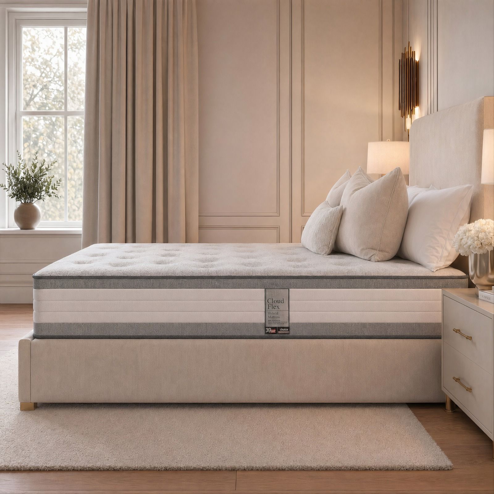 Cloud-Flex1000 Premium Mattress (Multiple Sizes)