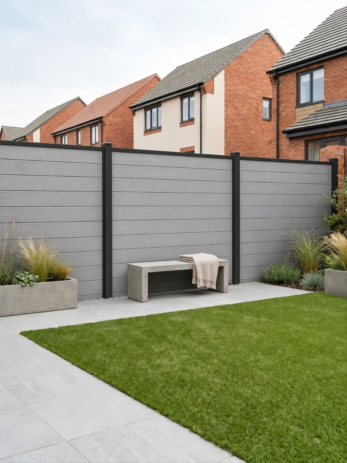 Composite Fence 180cm x 180cm (Posts Included)
