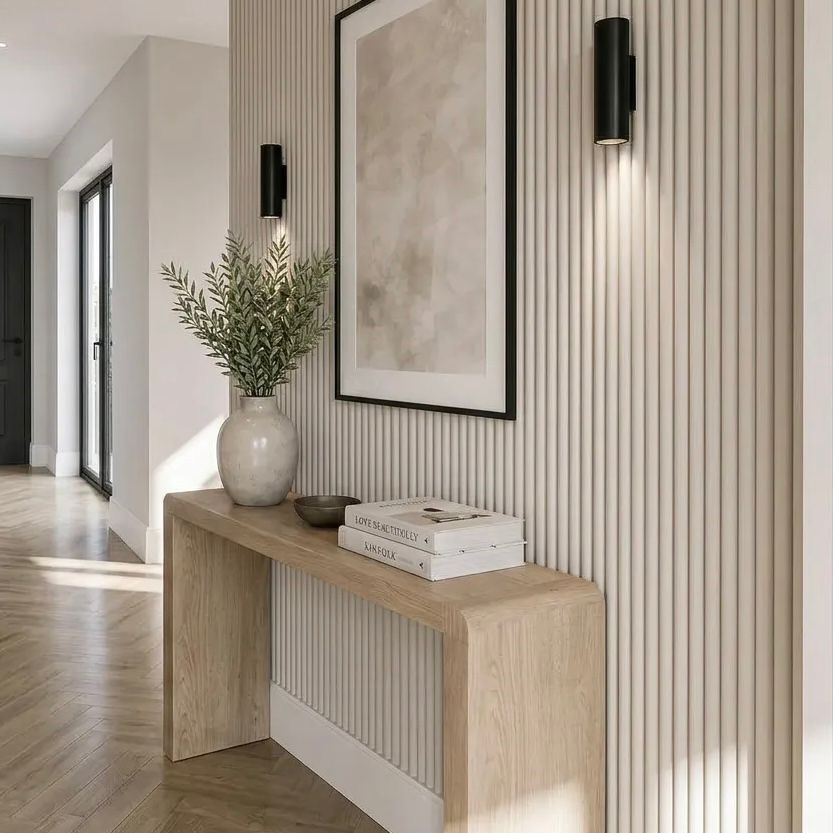 Paintable MDF Ribbed Wall Panel (Different Sizes)