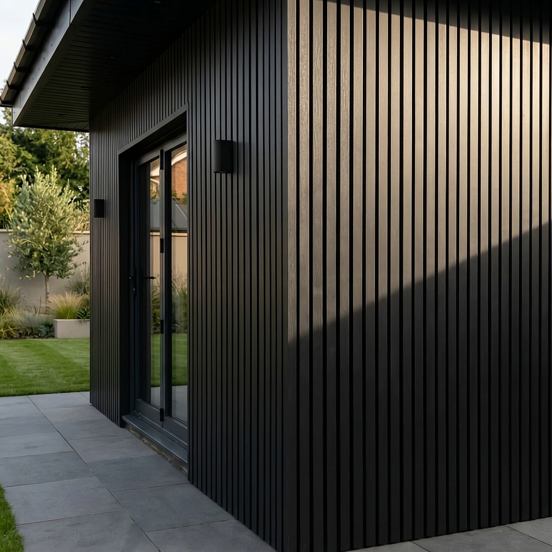 Composite Outdoor Wall Panel - 2.4m × 0.15m (Multiple Colours)