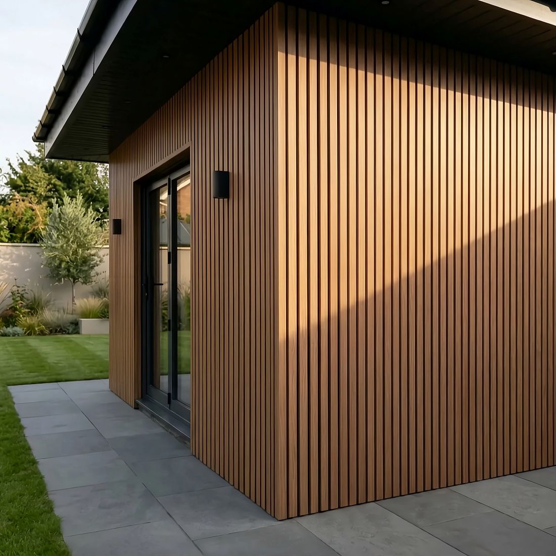 Composite Outdoor Wall Panel - 2.4 m × 0.15 m (Range of Colours)