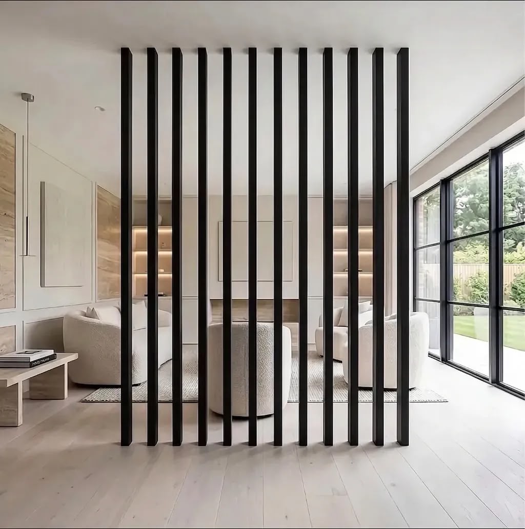 Slatted Room Divider - 280cm (Multiple Colours)