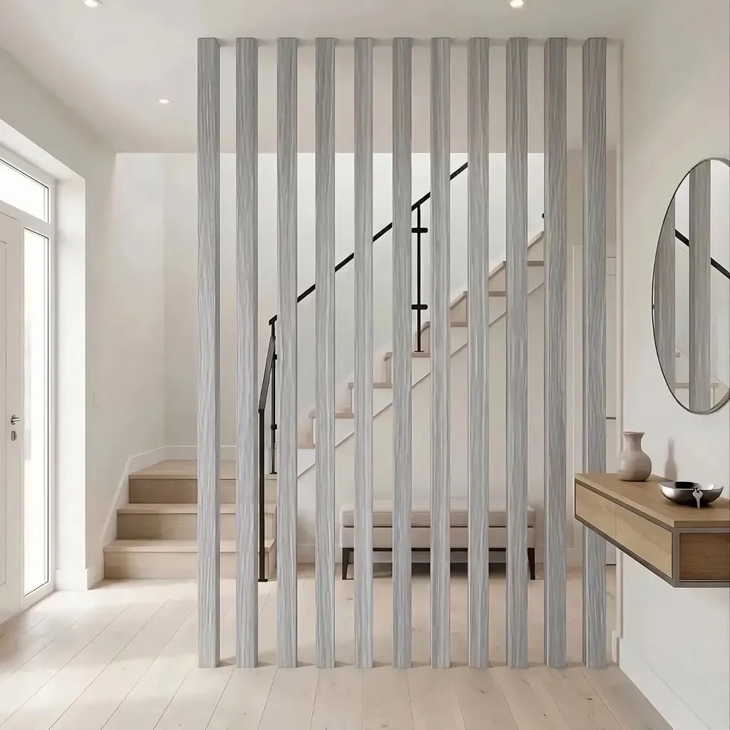 Slatted Room Divider - 280cm (Multiple Colours)