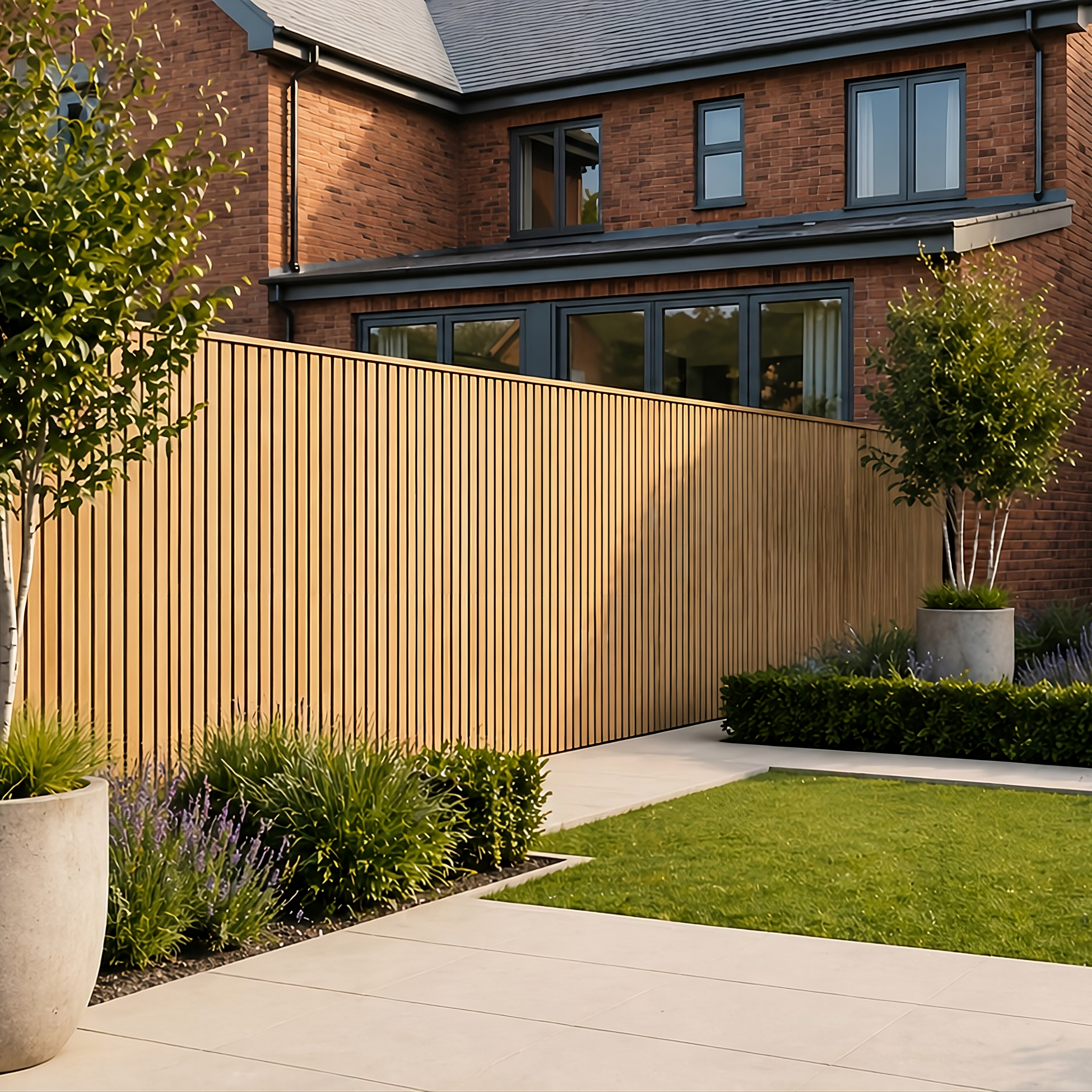 Exterior Seamless Outdoor Panels 2.4m × 2.4m (16 Panels Per Pack) Multiple Colours