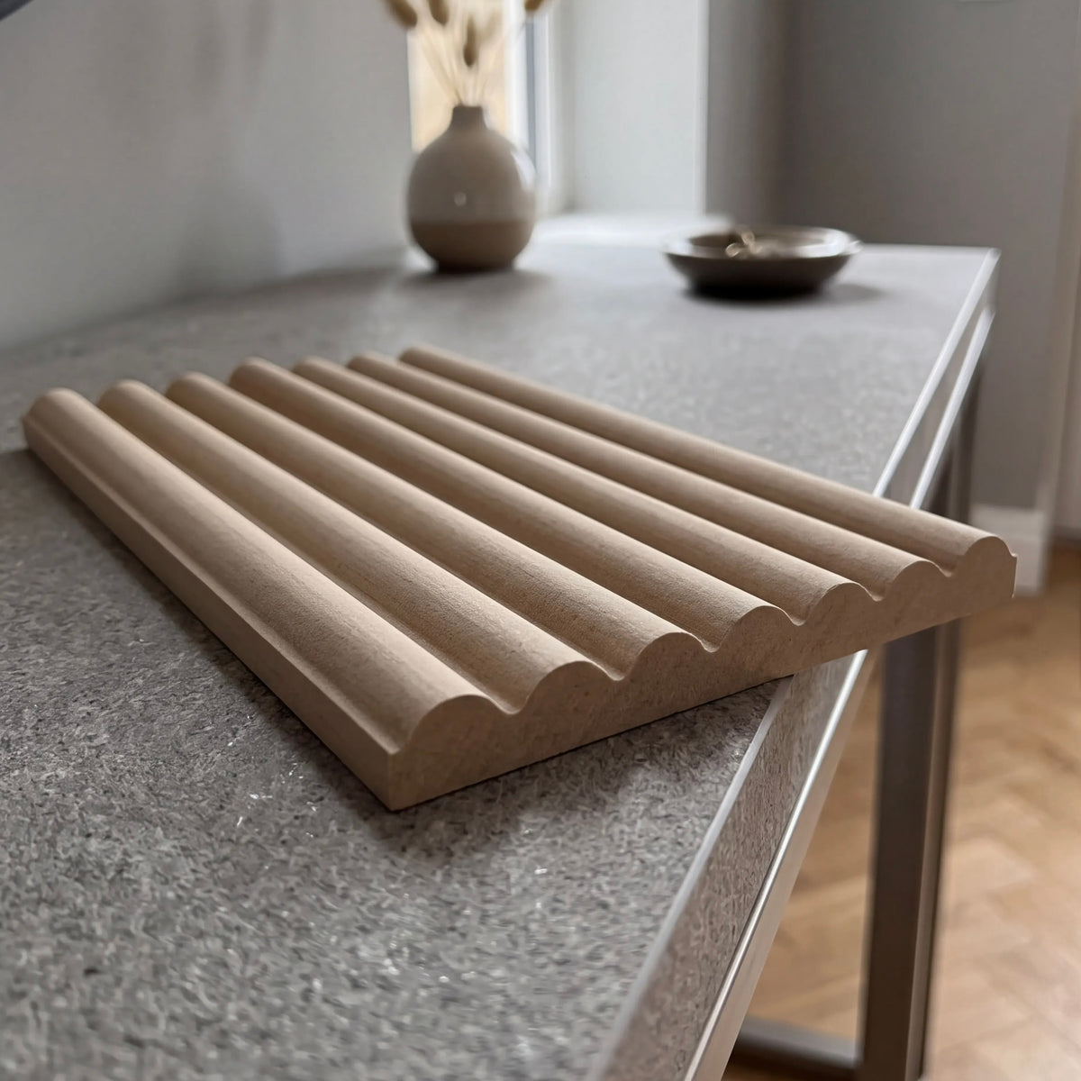Paintable MDF Ribbed Wall Panel – Moisture Resistant – 12mm – Multiple Sizes