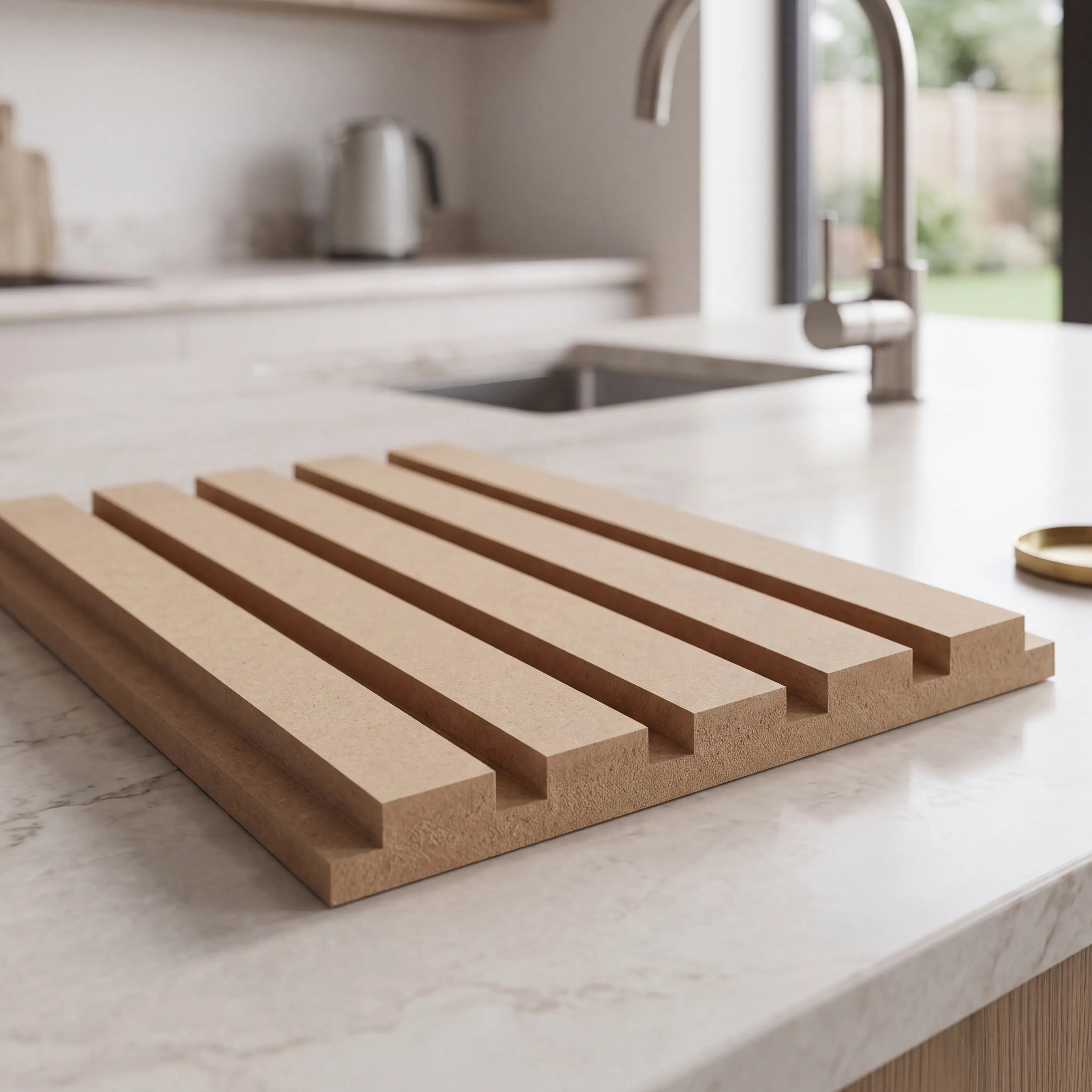 Paintable MDF Slat Wall Panel (Different Sizes)