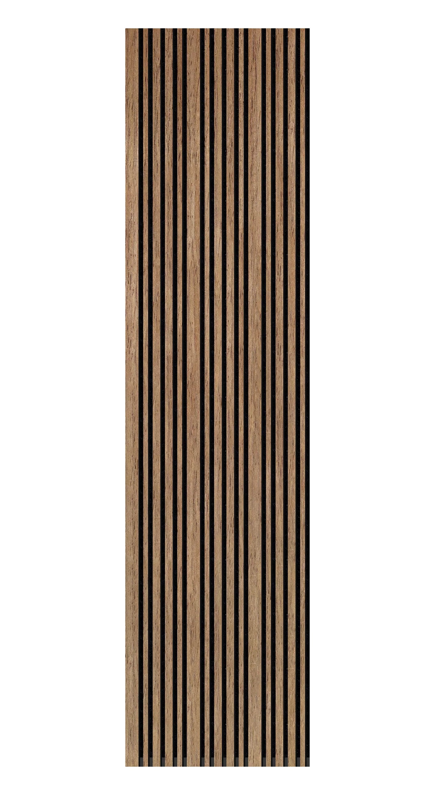 Acoustic Multi Width Panel - 240cm x 60cm (Walnut)