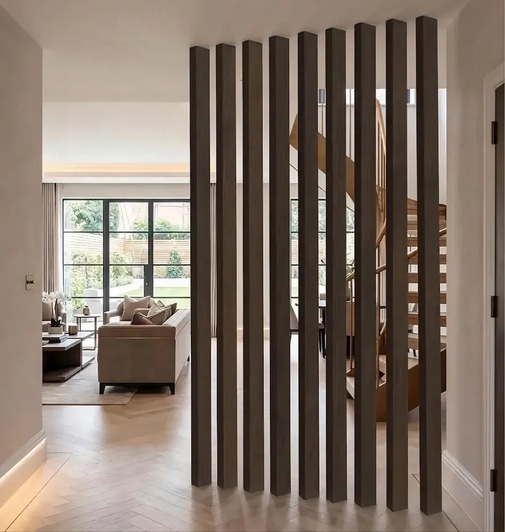 Slatted Room Divider - 280cm (Multiple Colours)