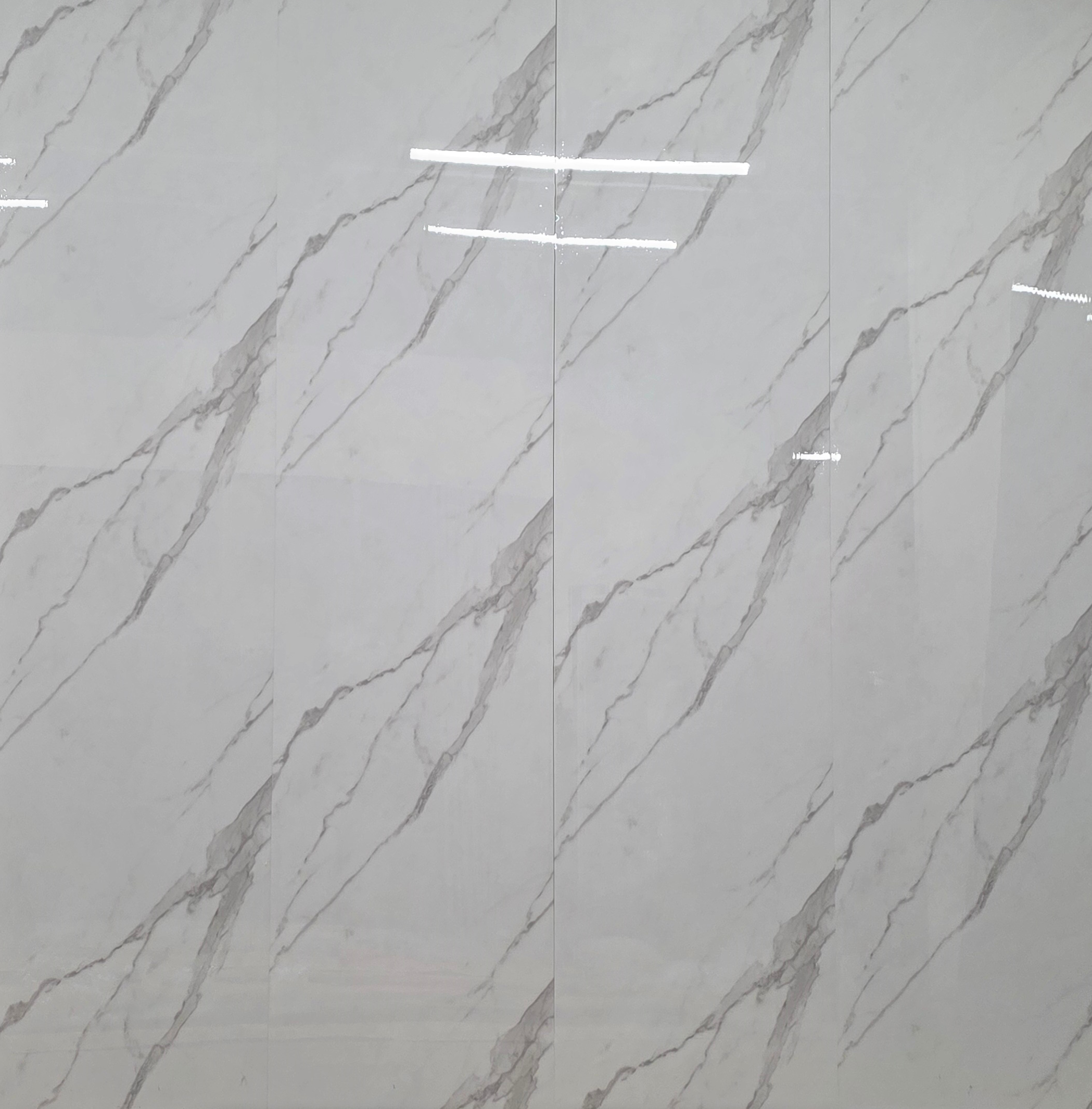 Pack Of 4 Aqua White Wall Panels 240cm x 60cm